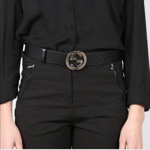 Authentic Gucci Belt in Navy